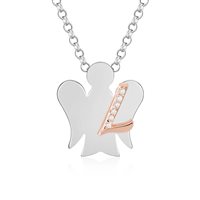 Collana Roberto Giannotti Donna L'alfabeto degli Angeli in Argento Zirconia GIA500L - GIA500L